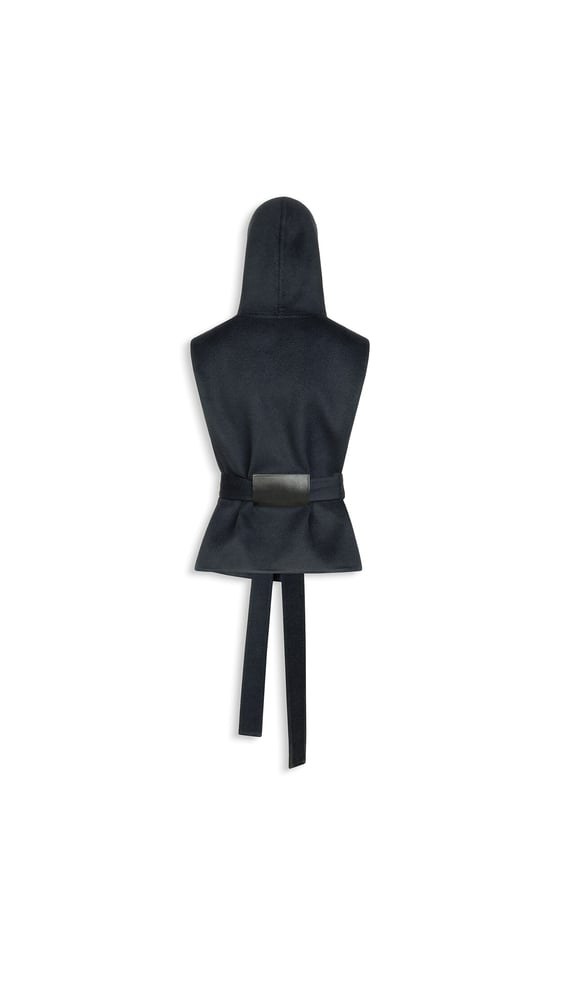 VESTE À CAPUCHE EN CACHEMIRE