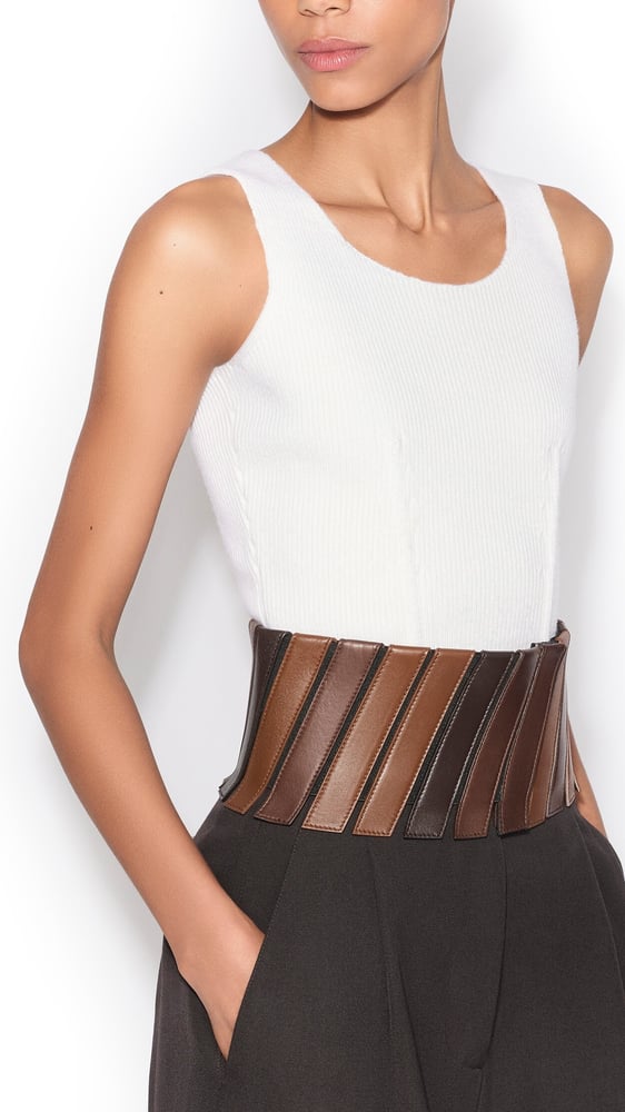 HAUT CORSET EN LAINE