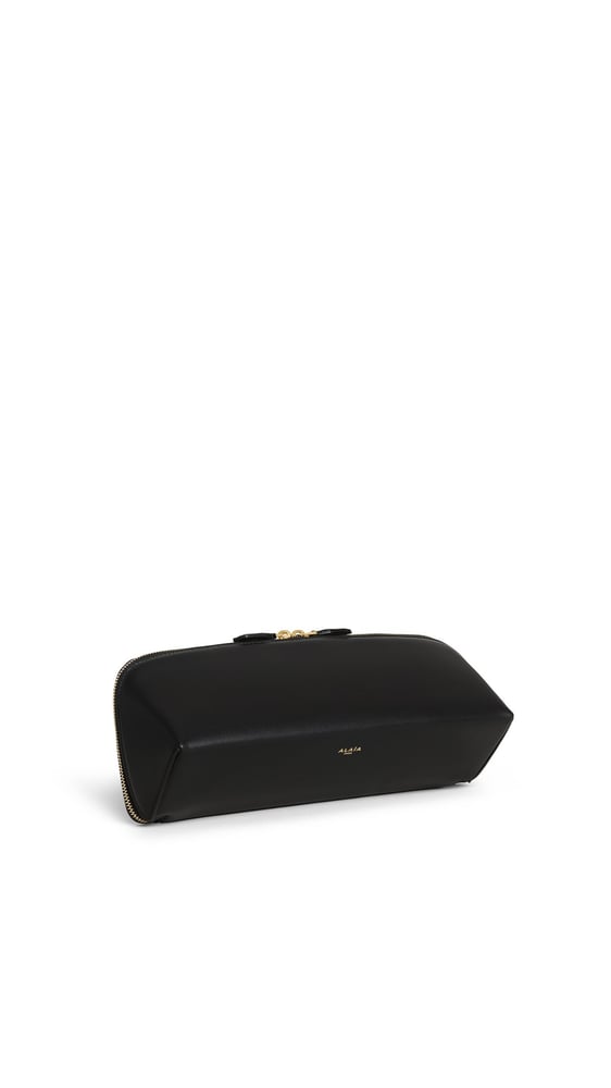 DELTA CLUTCH EN CUIR LISSE