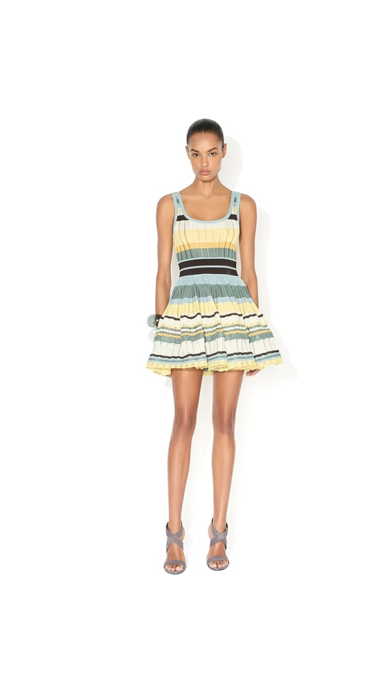 ROBE CRINOLINE MULTICOLORE