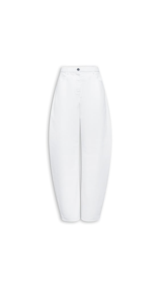 JEAN ROND TAILLE BASSE EN DENIM