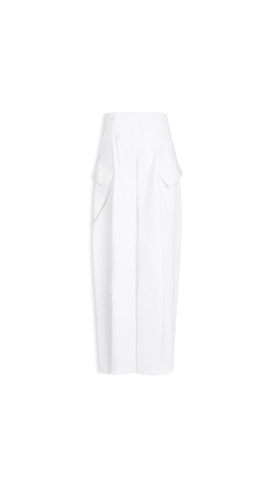 PANTALON CARGO EN POPELINE DE COTON