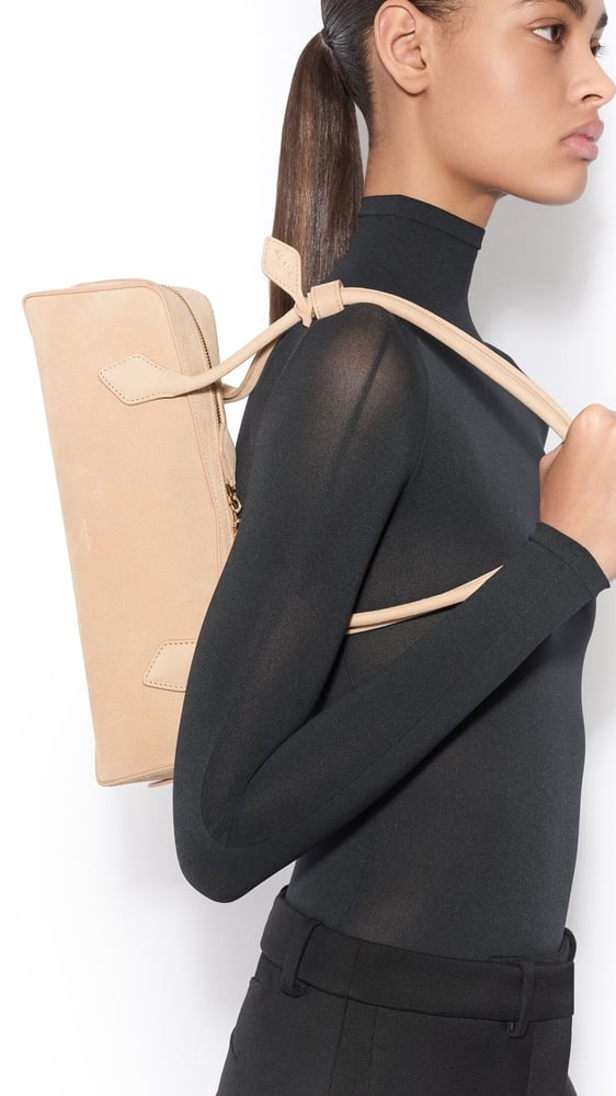 SAC LE TECKEL MEDIUM EN NUBUCK