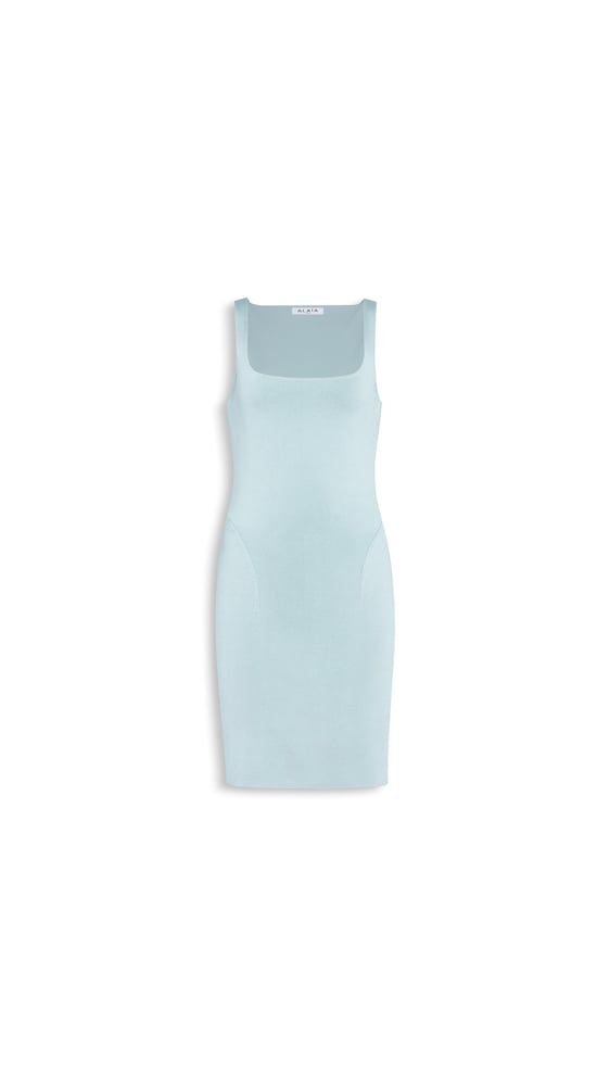 MINI ROBE BODYCON EN MAILLE DE SOIE
