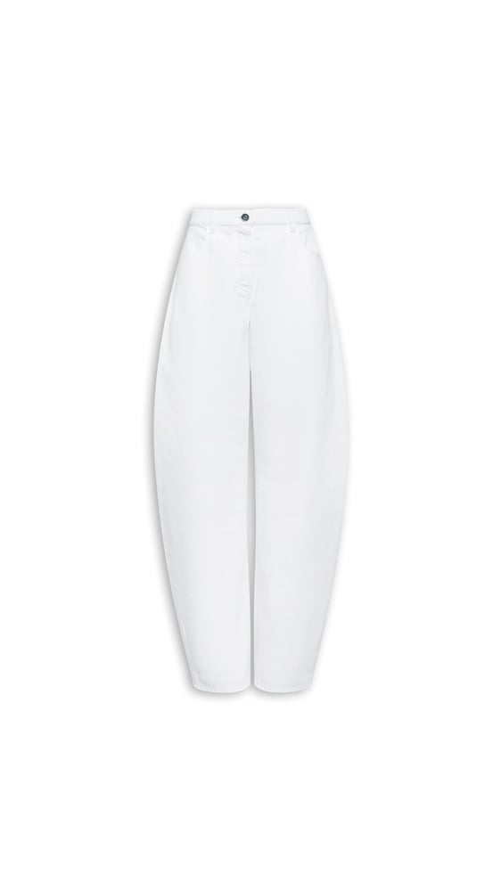 JEAN ROND TAILLE BASSE EN DENIM