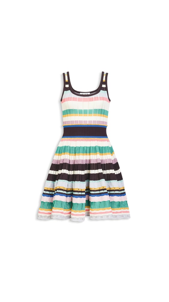 ROBE CRINOLINE MULTICOLORE