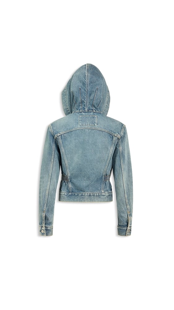 VESTE À CAPUCHE EN DENIM