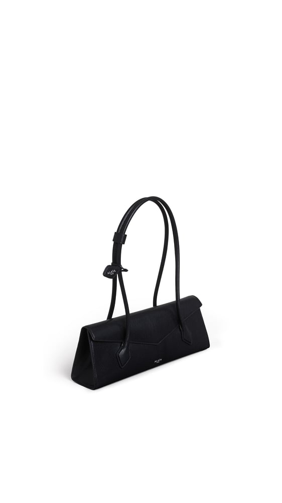 SAC LE TECKEL FLAP MEDIUM EN CUIR BRILLANT