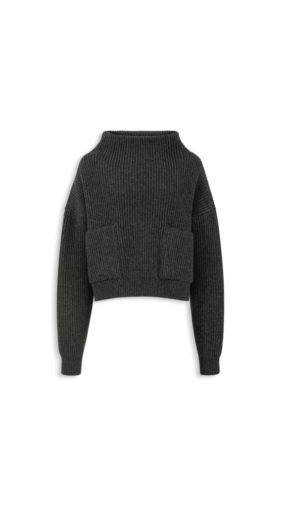 PULL COL CHEMINÉE EN CACHEMIRE