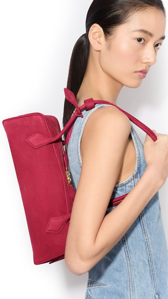 SAC LE TECKEL MEDIUM EN NUBUCK