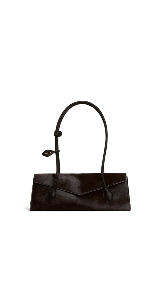SAC LE TECKEL FLAP MEDIUM EN CUIR EFFET PONY