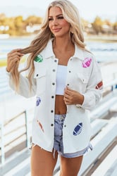 Game Day Shirt Jacket