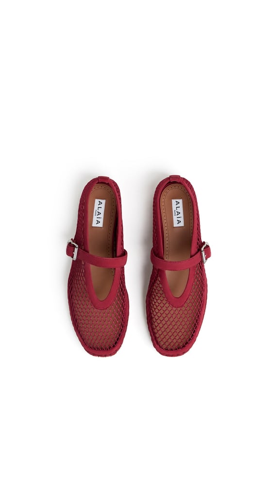 ESPADRILLES EN RÉSILLE ET SUÈDE