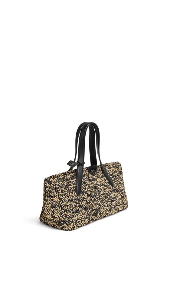 LE PANIER EAST WEST MEDIUM EN RAPHIA