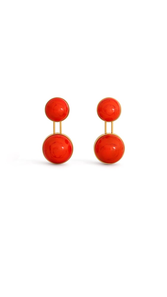 BOUCLES D'OREILLES PENDANTES SPHÈRE