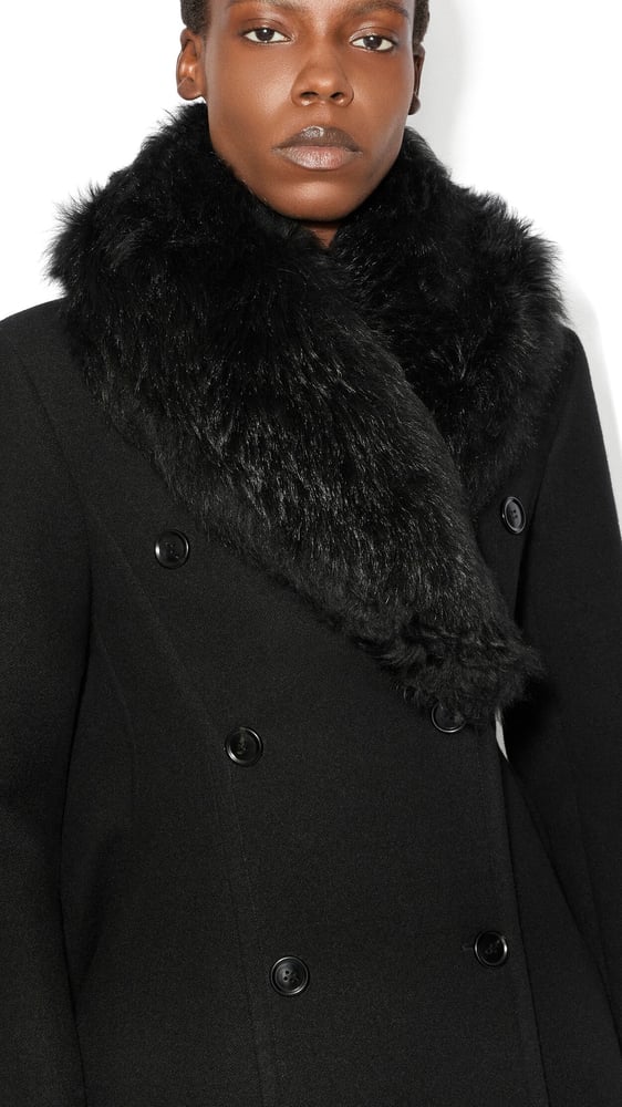 MANTEAU PRINCESSE EN LAINE