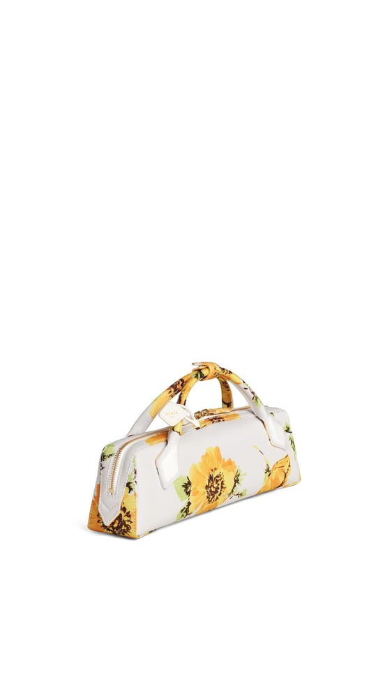 LE TECKEL CLUTCH À MOTIF FLORAL