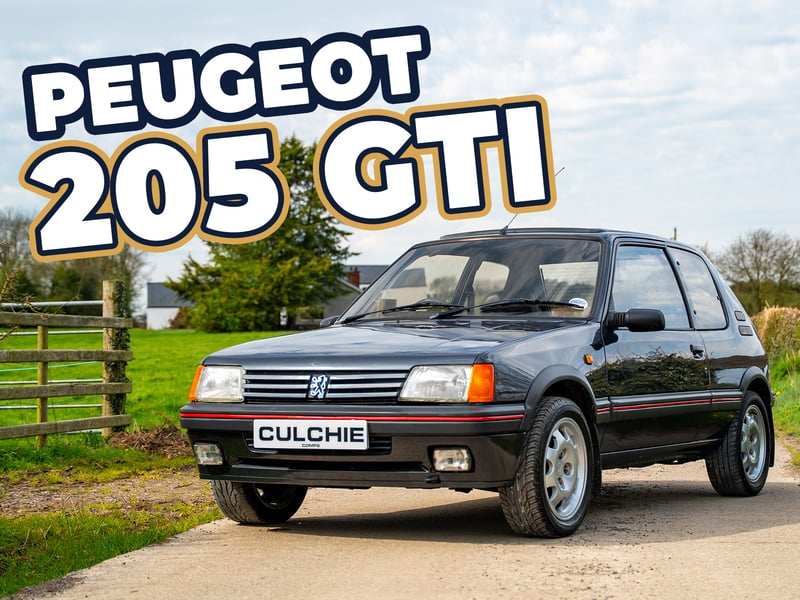 1990 Peugeot 205 1.6 GTI or £5,000