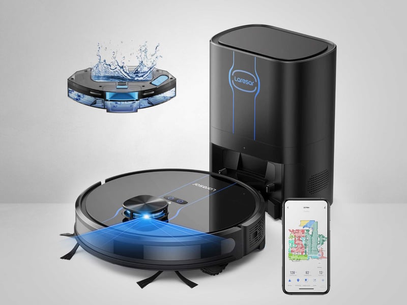 Laresar Robot Vacuum With Mop