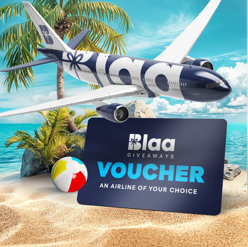  WIN €1,000 Airline of Choice Voucher