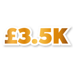 £3,500 Cash Prize