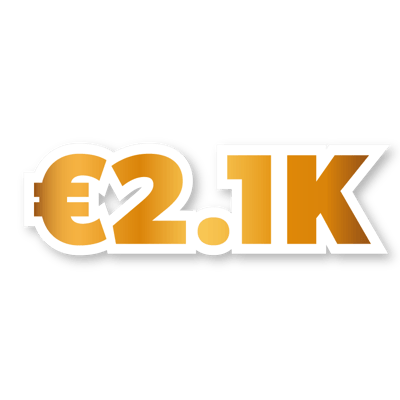 €2,100 Cash Prize