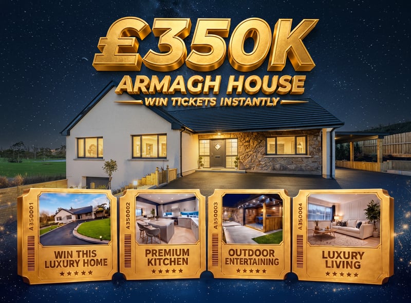 Armagh House - Win Tickets Instantly Plus £1,000 Cash