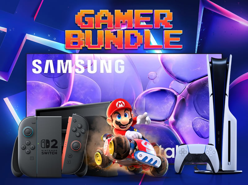 Win PS5 + Switch Gamer Bundle!