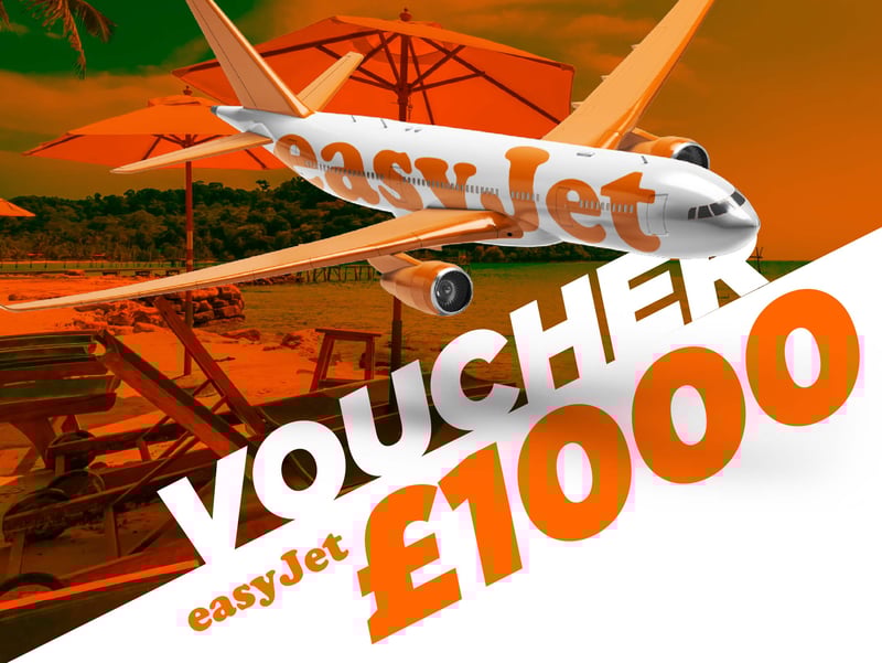 £1000 EasyJet Voucher