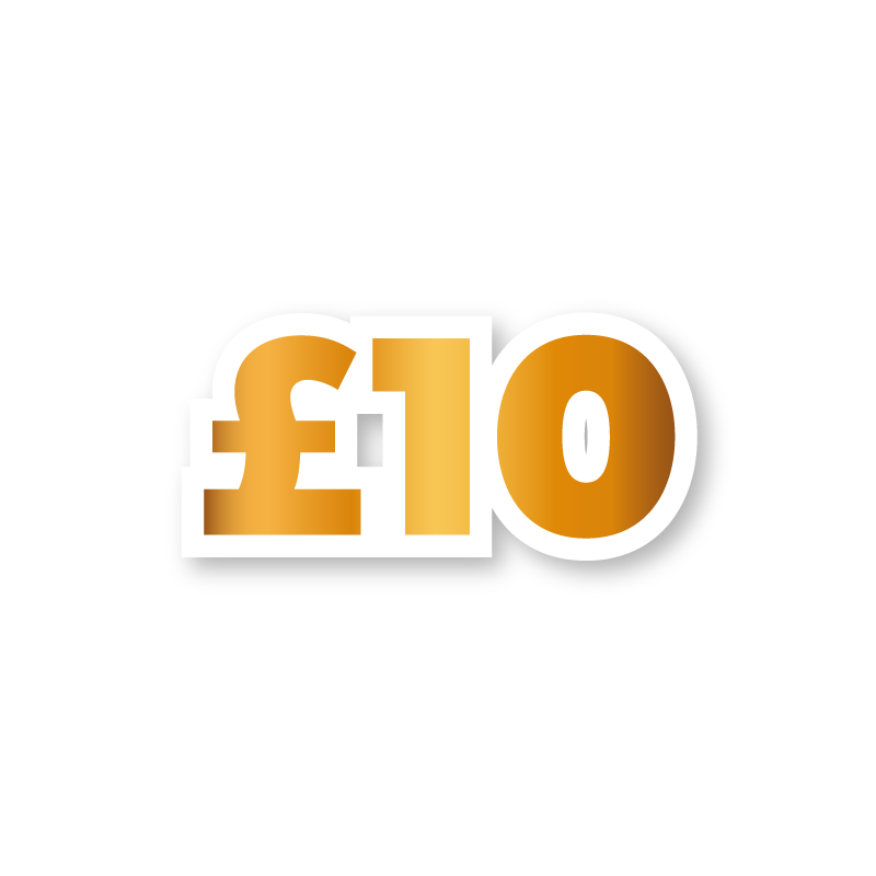 £10 Cash