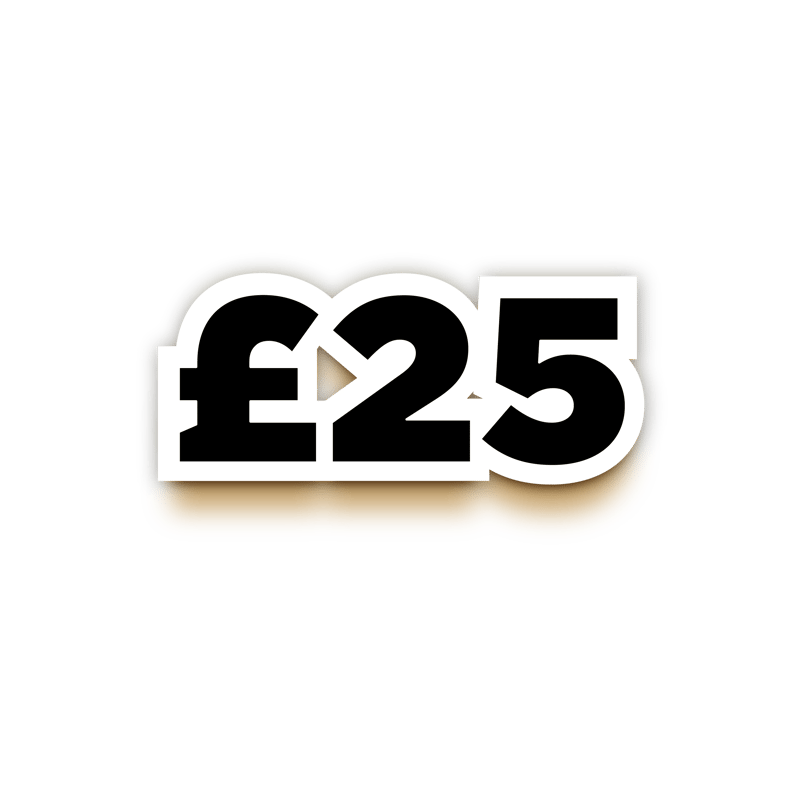 £25 Cash