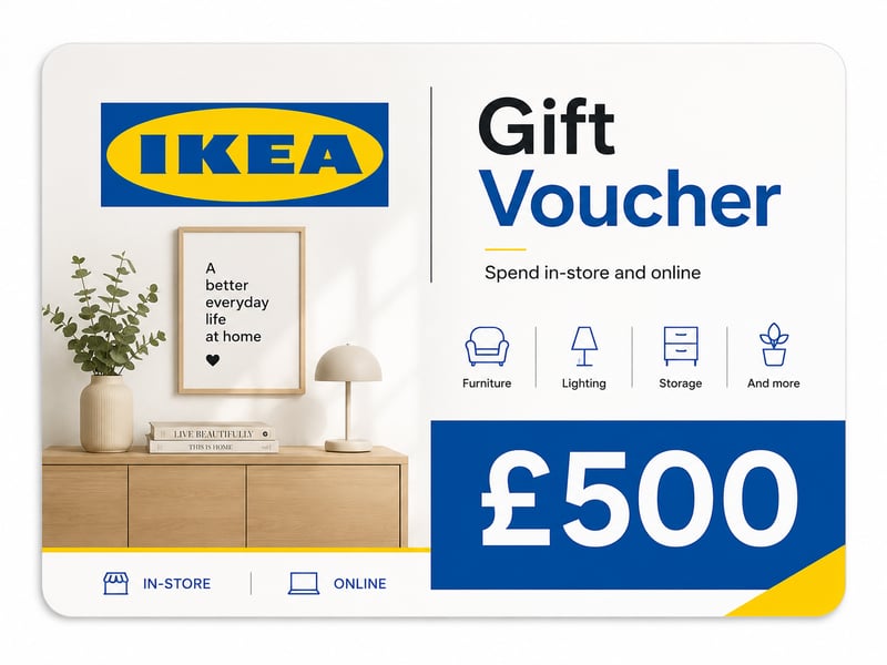 £500 IKEA Voucher