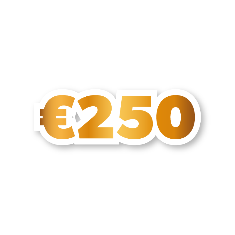 €250 Cash