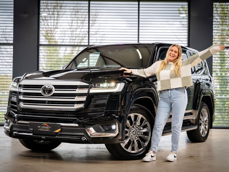 New Model Toyota Landcruiser ZX 7 Seater