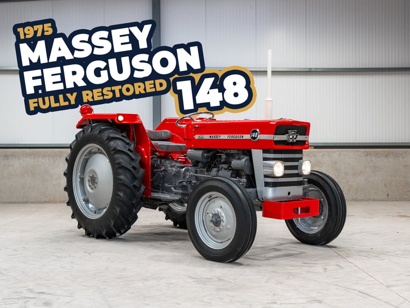 Fully Restored 1975 Massey Ferguson 148 