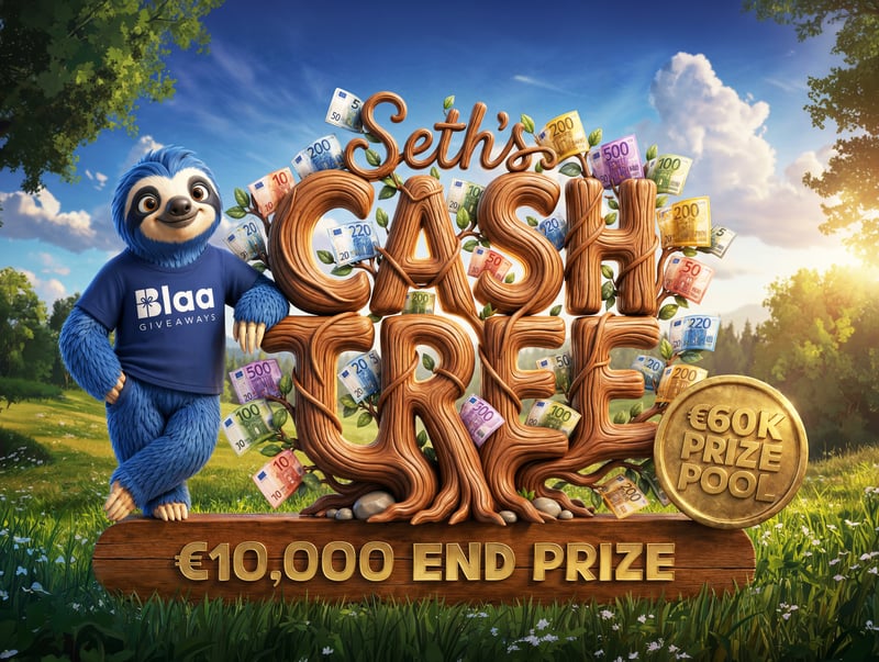 Seths Cash Tree - €60k Prize Pool - €10k End Prize