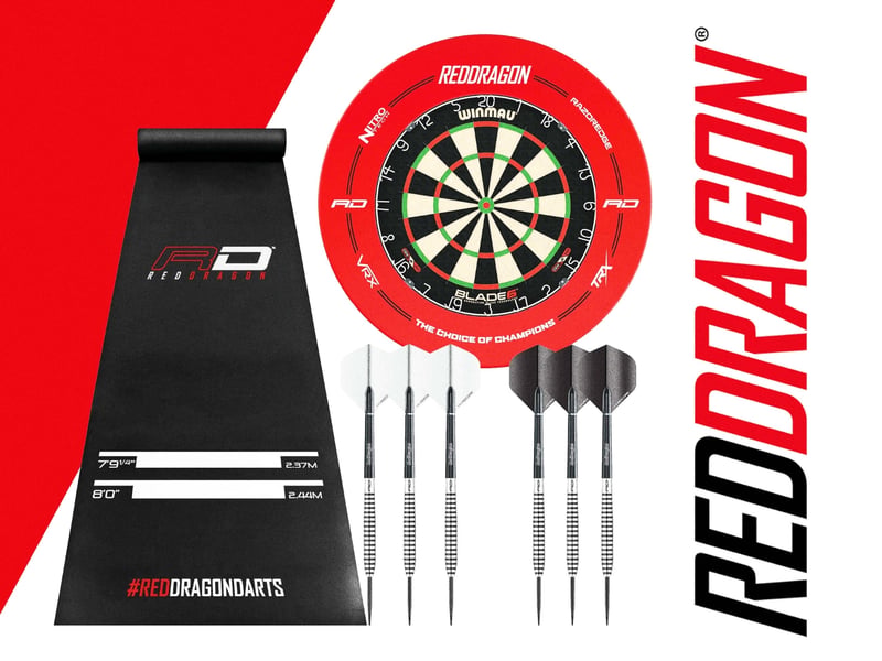 Red Dragon Deluxe Darts Set