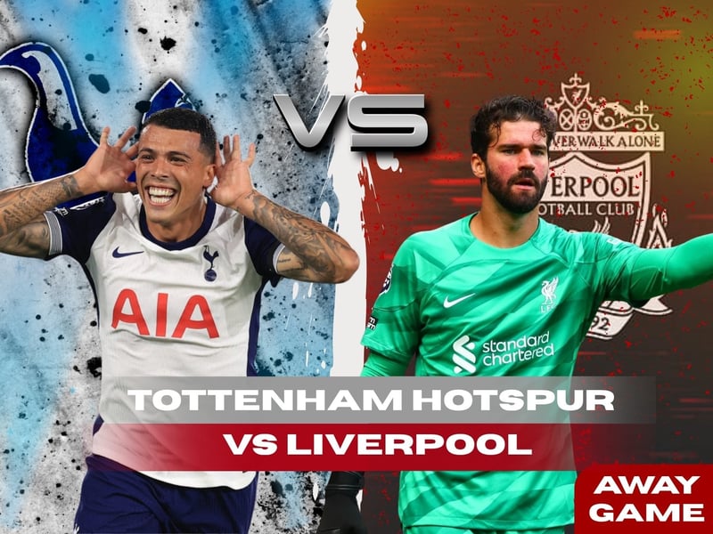 Tottenham Hotspur VS Liverpool Matchday Package