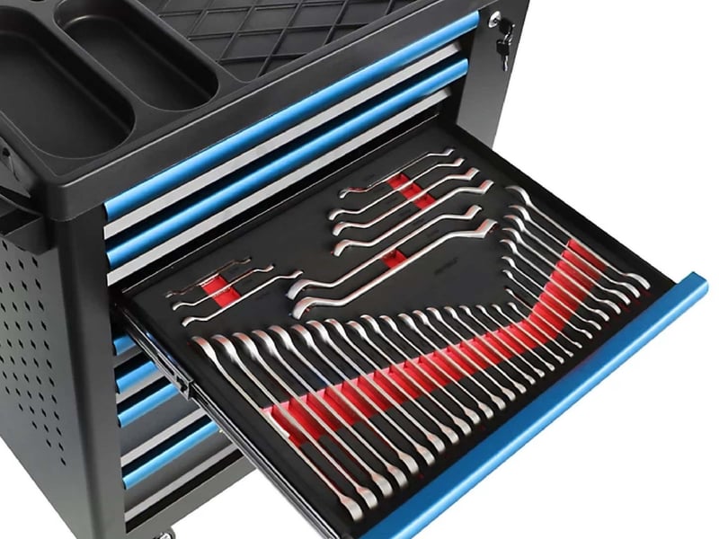 Pro Tools 280-Piece Rolling Tool Kit