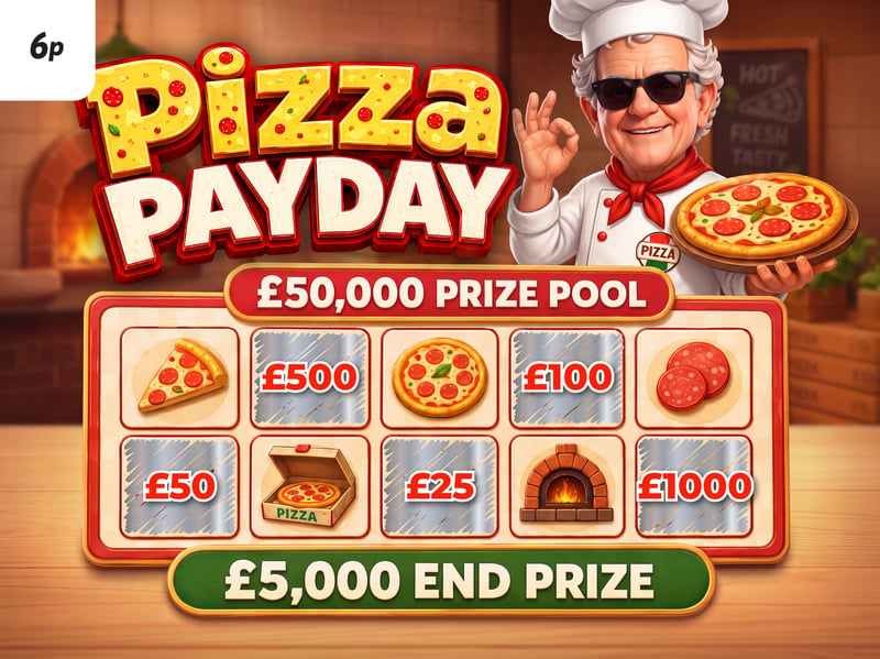 Pizza Payday - 50k Prize pool - £5k End Prize!
