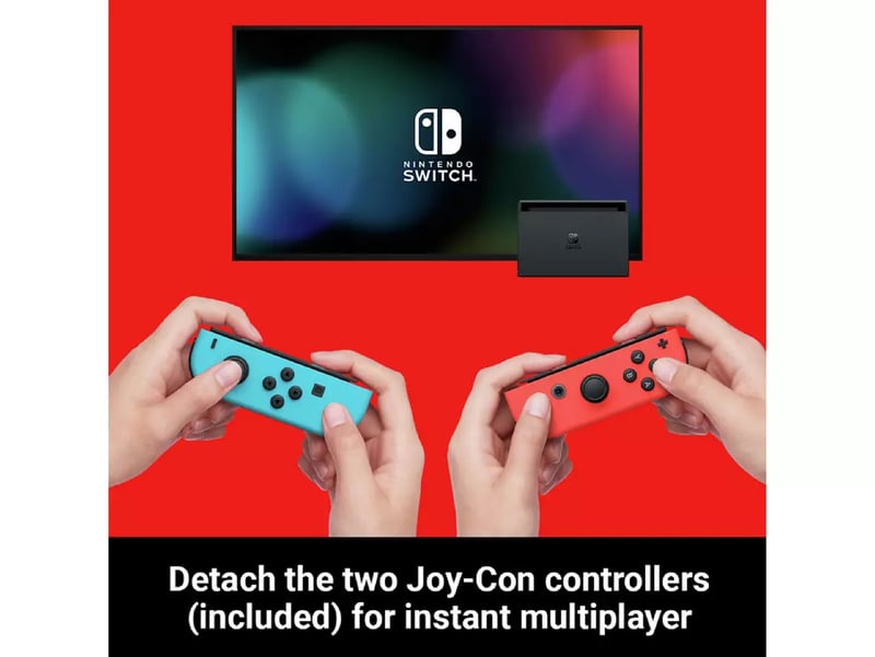 Nintendo Switch Console Neon #12