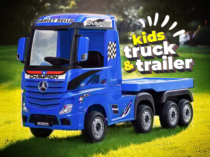 Mercedes Actros Truck and Trailer Bundle