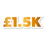 £1,500 Cash Prize