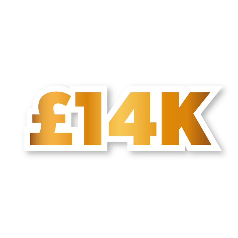 £14,000 Cash
