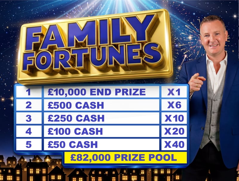 Family Fortunes - £82k Prize Pool - £10k End Prize
