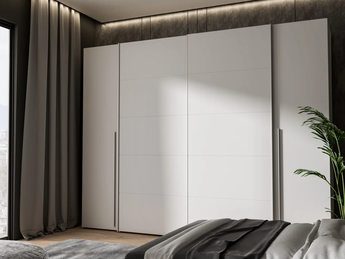 Debarr 4 Door Wardrobe