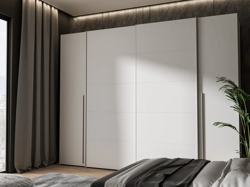 Debarr 4 Door Wardrobe