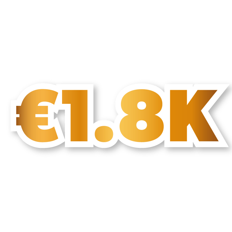 €1,800 Cash Prize