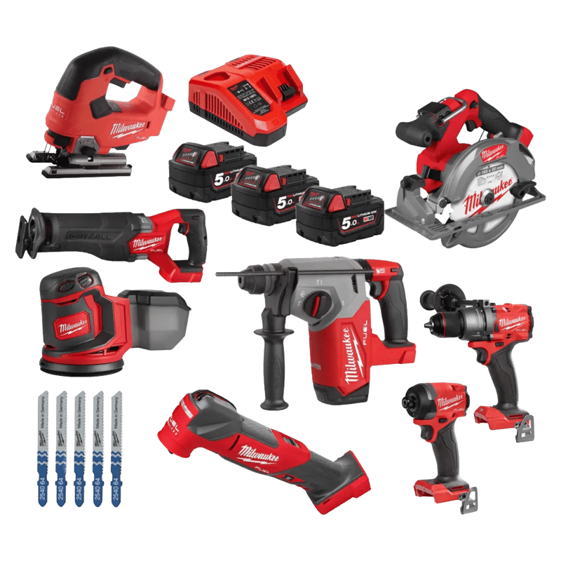Milwaukee M18 Piece Tool Bundle