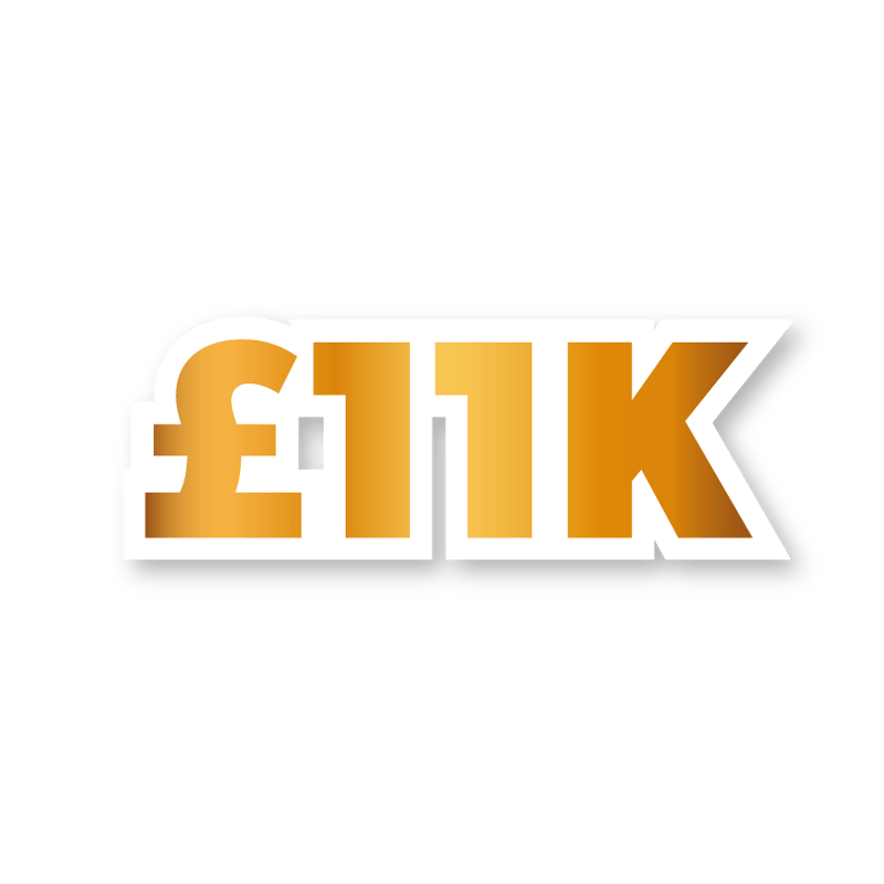 £11,000 Cash
